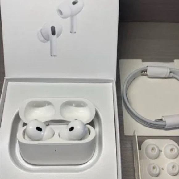 Wireless Earbuds with Charging Case - White